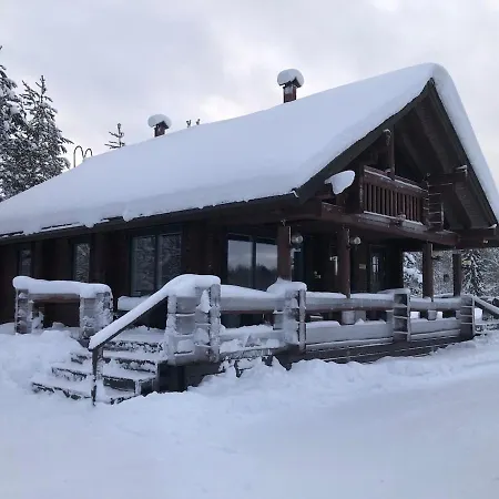 Chalet Tuovilan Lomamoekki - Hot Tub - Lakeside Log Kuusamo