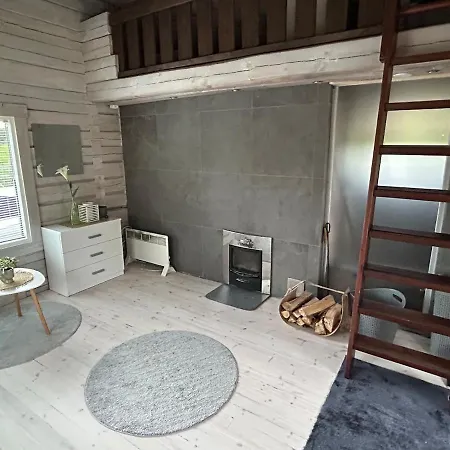 Tuovilan Lomamoekki - Hot Tub - Lakeside Log Dağ evi Kuusamo