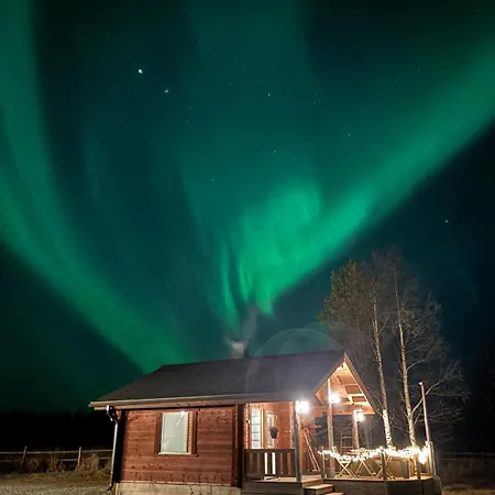Tuovilan Lomamoekki - Hot Tub - Lakeside Log Kuusamo