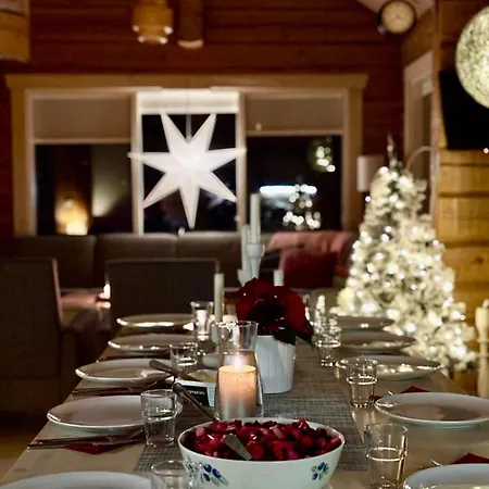 Tuovilan Lomamoekki - Hot Tub - Lakeside Log Kuusamo